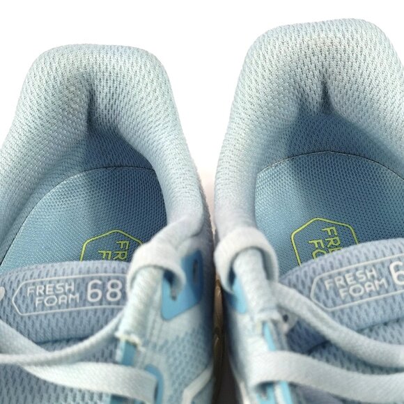 New Balance Fresh Foam 680v8 Women's 6 Quarry Blue Chrome Blue Sea Salt W680LT8 - Picture 12 of 16